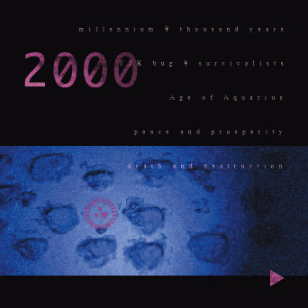CD Cover for Y2K Multimedia Presentation